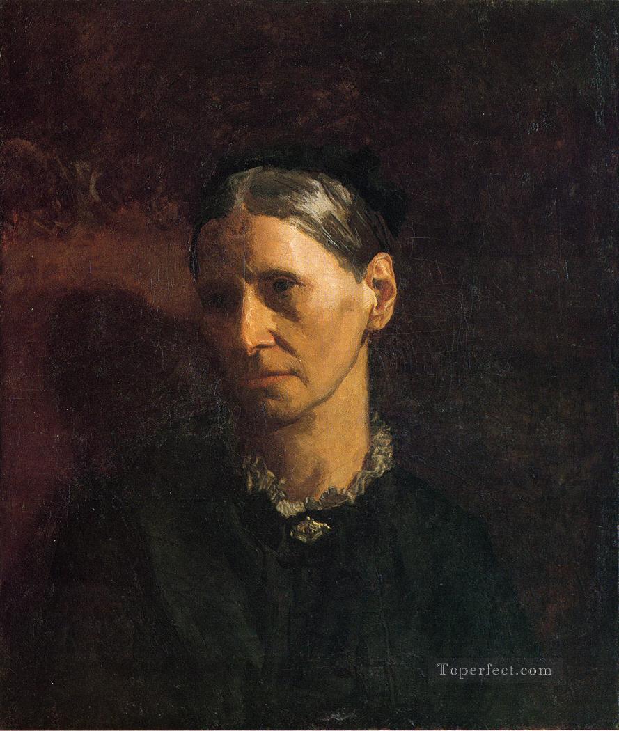 Portrait of Mrs James W Crowell Realism portraits Thomas Eakins Oil Paintings